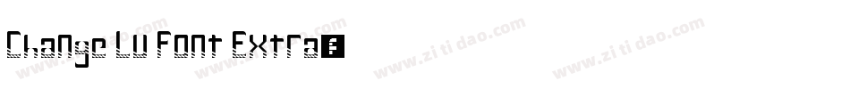 Change Lu Font Extra字体转换